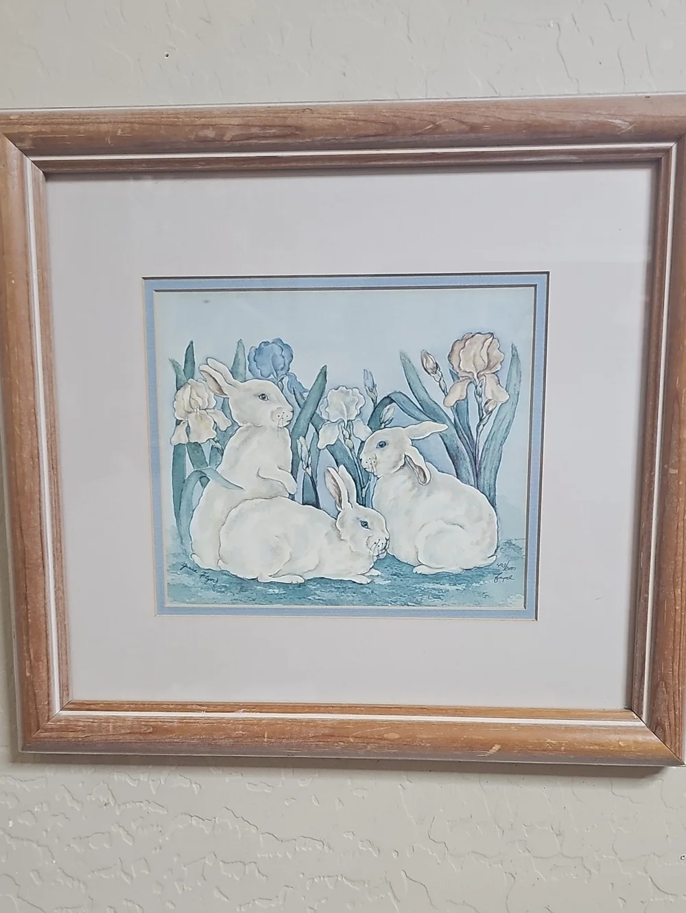 vintage framed limited-edition print titled 